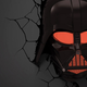 Illustration for article titled Skip the Taxidermy and Put Glowing Star Wars Heads On Your Walls